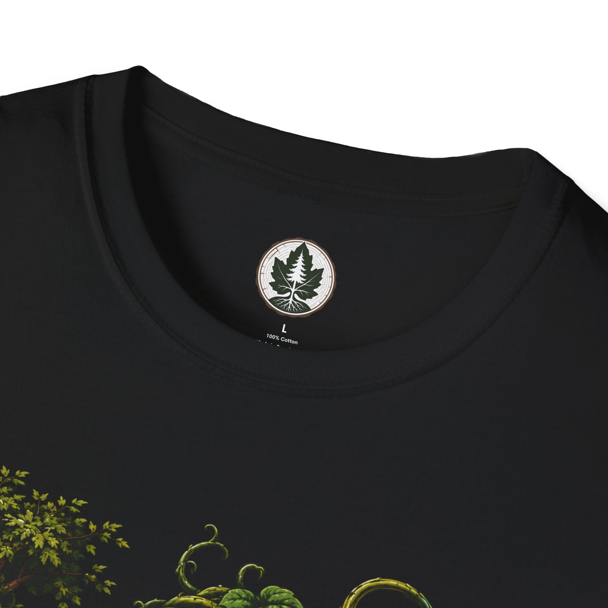 Kudzu Vine Monster with Garden Gnome Version 4 T‑Shirt
