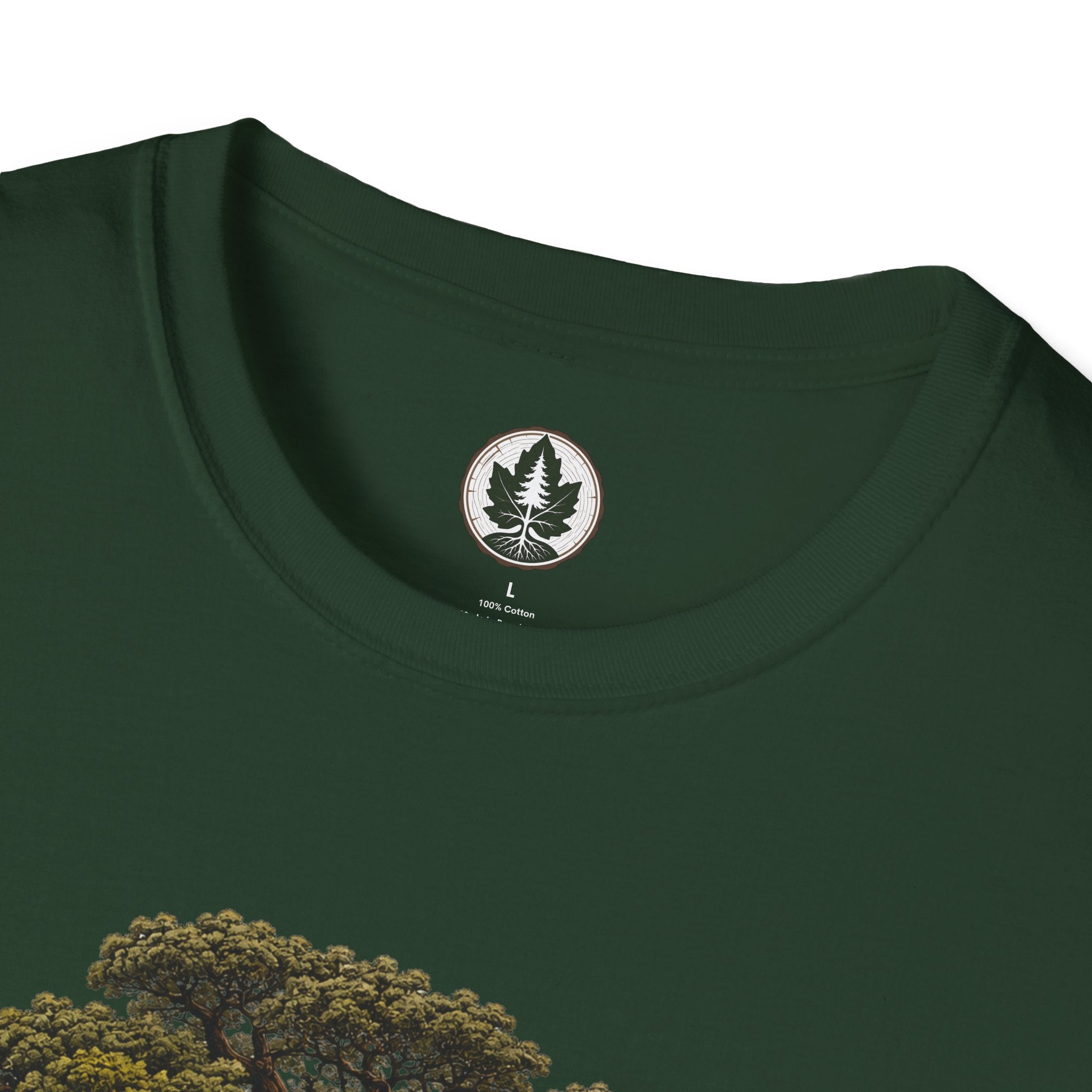 Looking up at Giant Tree Version Five T‑Shirt