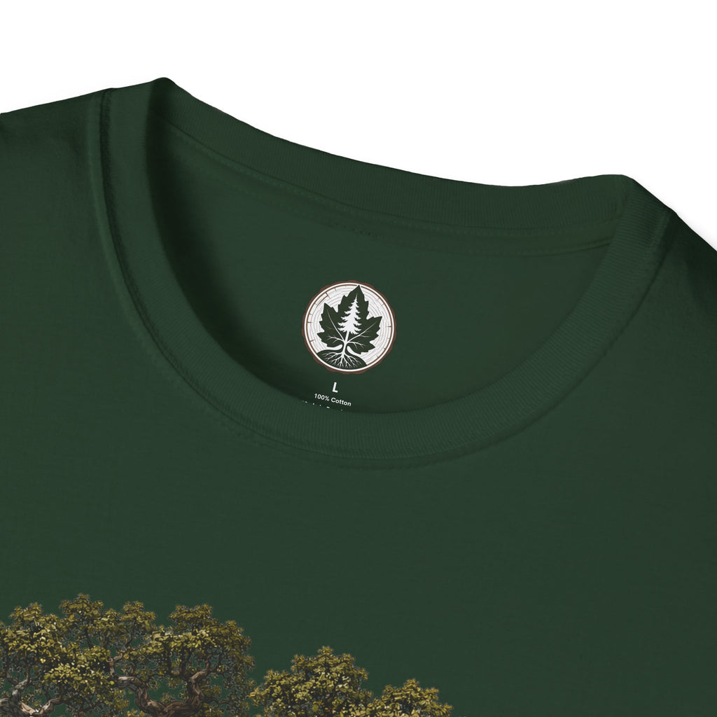 Looking up at Giant Tree Version Two T‑Shirt