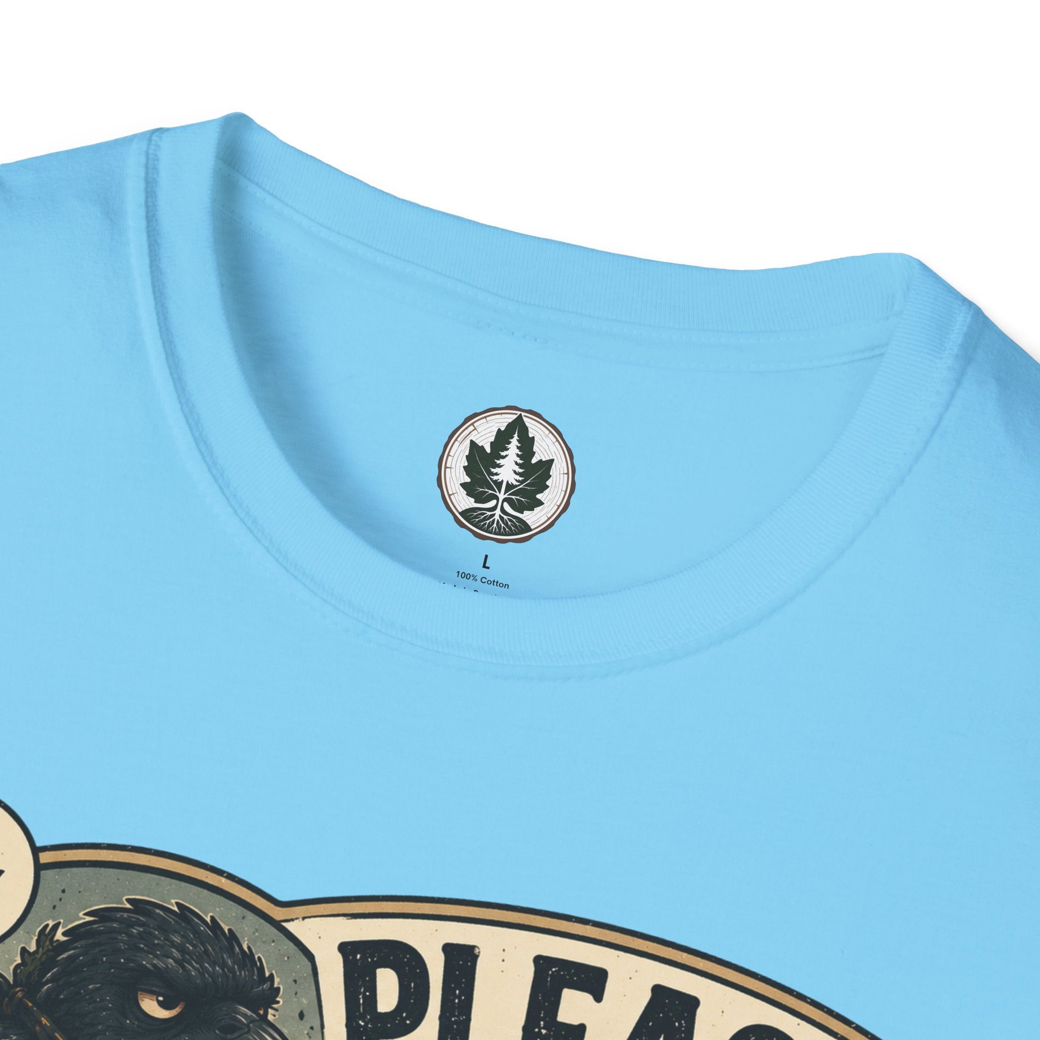 Please Leaf Me Alone (This is Why I Work Alone) Version 5 T‑Shirt