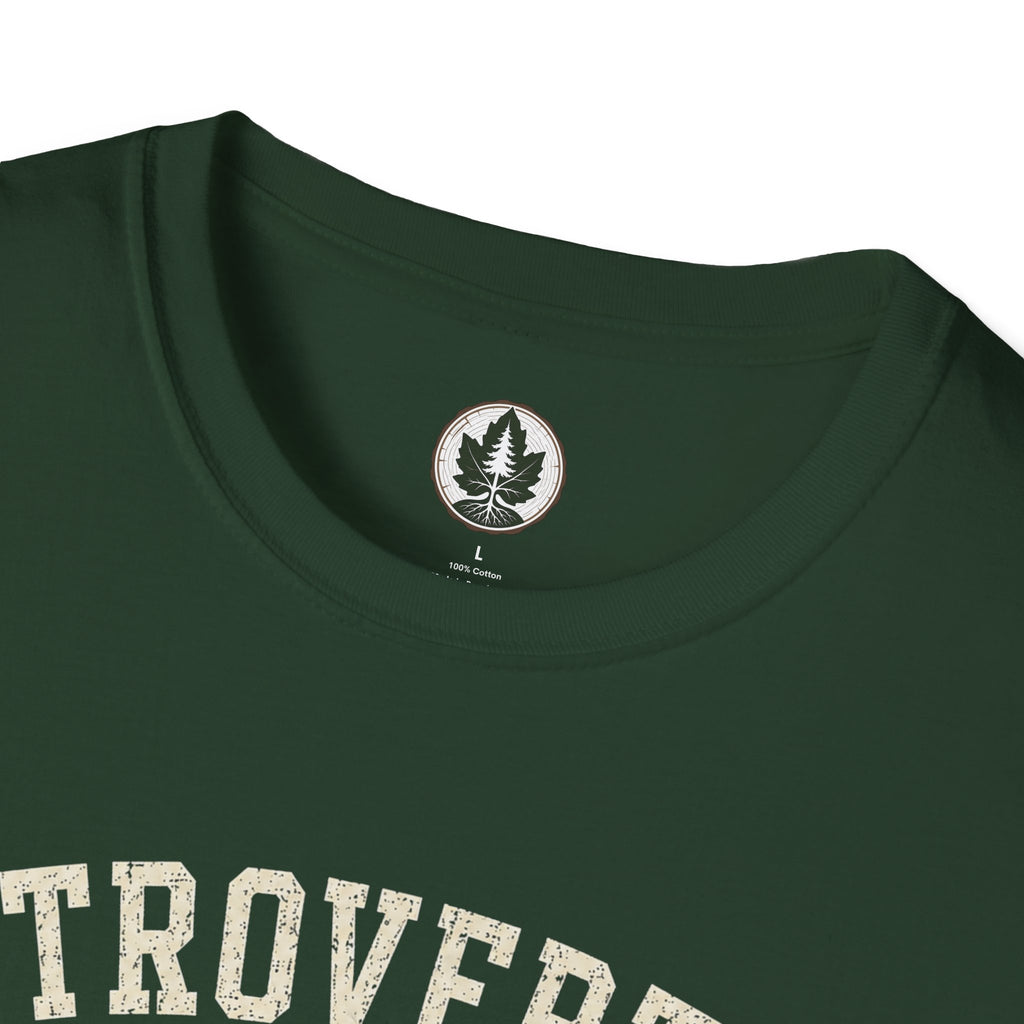 Introverted But Will Talk for 45 Minutes about Bark T‑Shirt