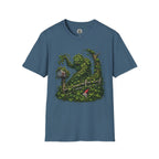 Kudzu Vine Monster with Garden Gnome Version 1 T‑Shirt