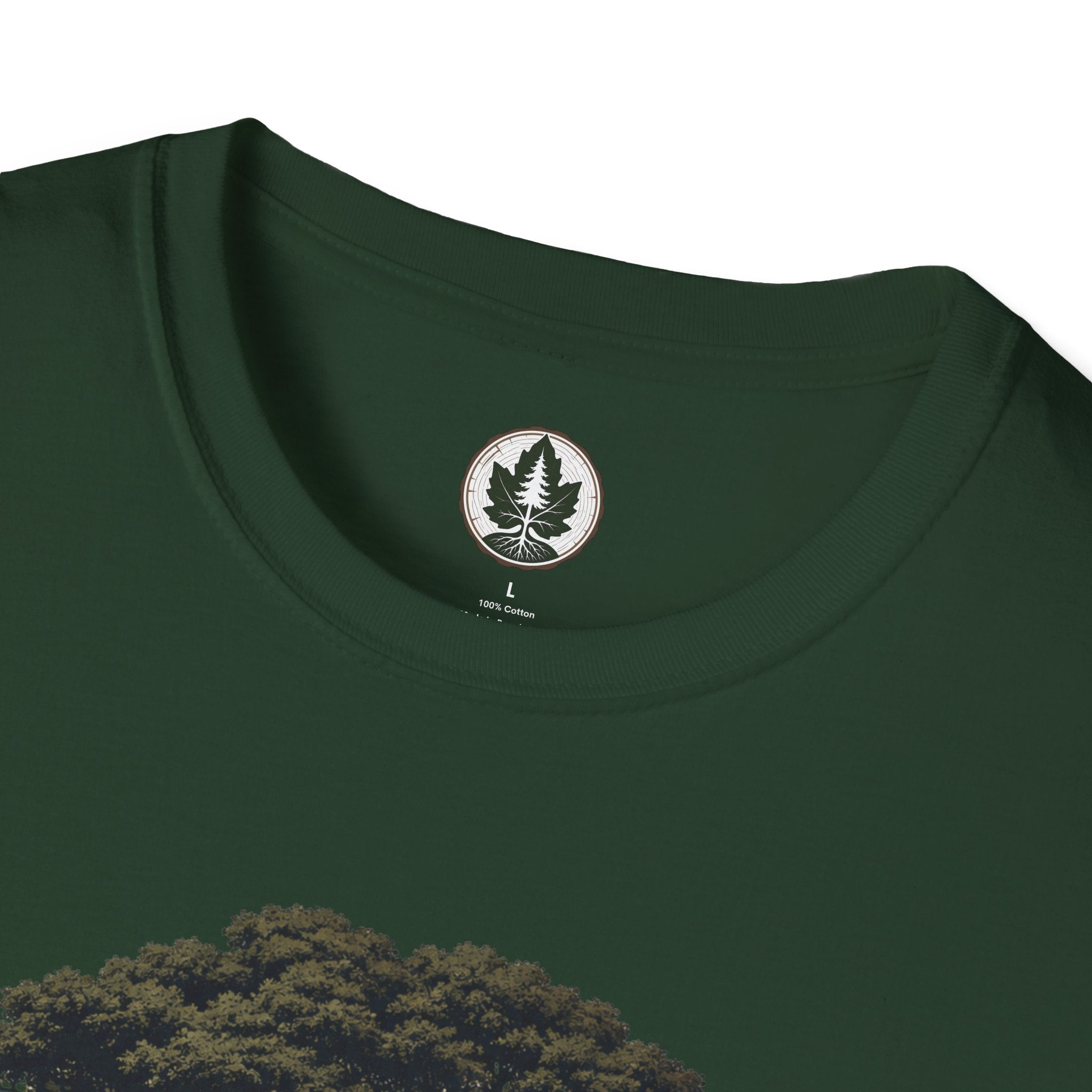 Looking up at Giant Tree Version Four T‑Shirt