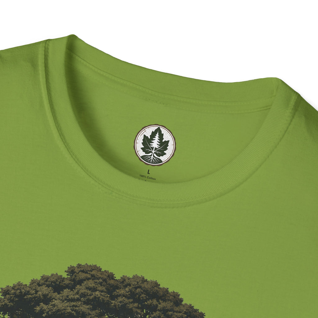 Looking up at Giant Tree Version Four T‑Shirt