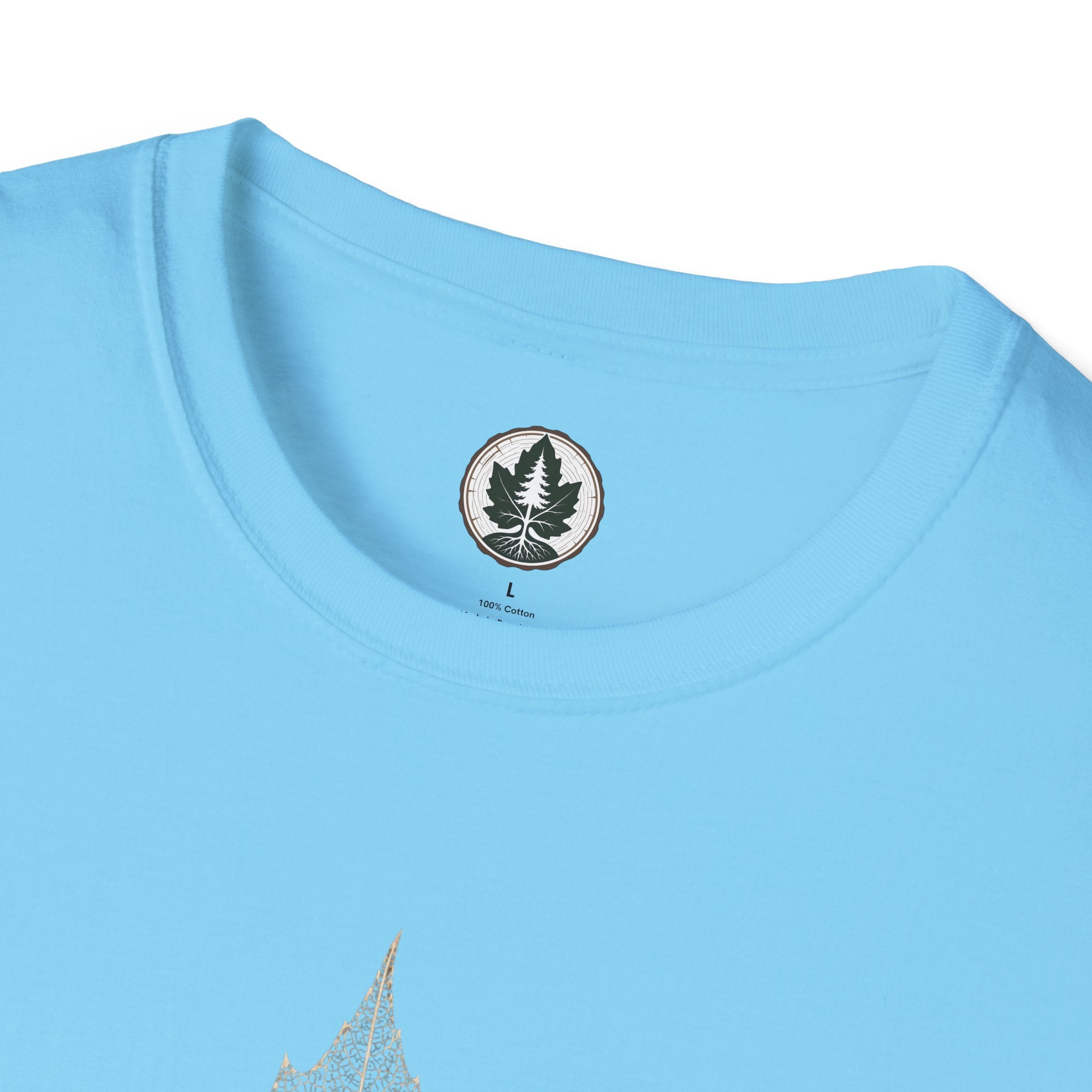 Skeleton Sugar Maple Leaf T‑Shirt