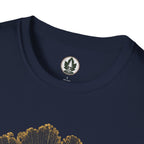 Skeleton Ginkgo Leaf T‑Shirt