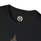 Skeleton Sugar Maple Leaf T‑Shirt