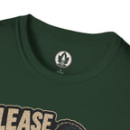 Please Leaf Me Alone (This is Why I Work Alone) Version 4 T‑Shirt