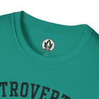 Introverted But Will Talk for 45 Minutes about Bark T‑Shirt