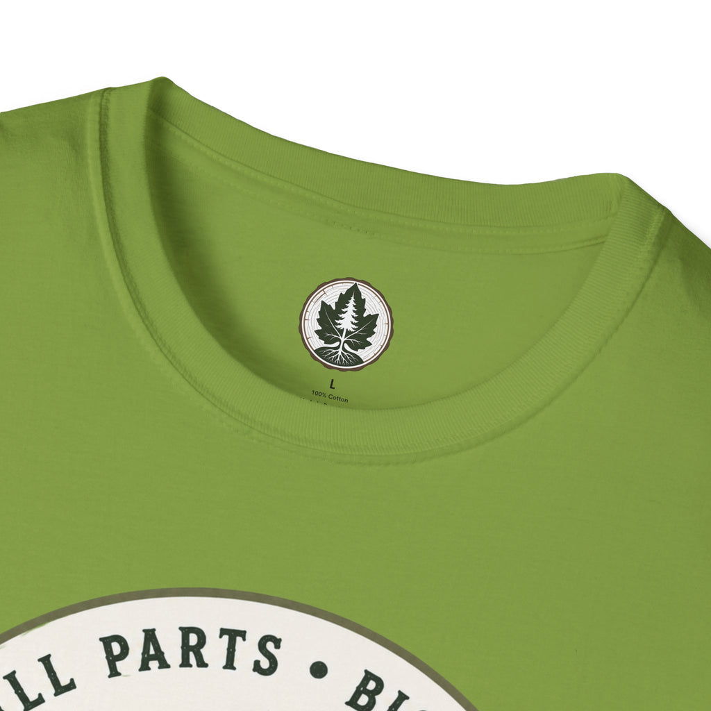 Pacific Northwest Tree T‑Shirt — “Small Parts - Big Forest” Tee