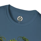 Kudzu Vine Monster with Garden Gnome Version 1 T‑Shirt