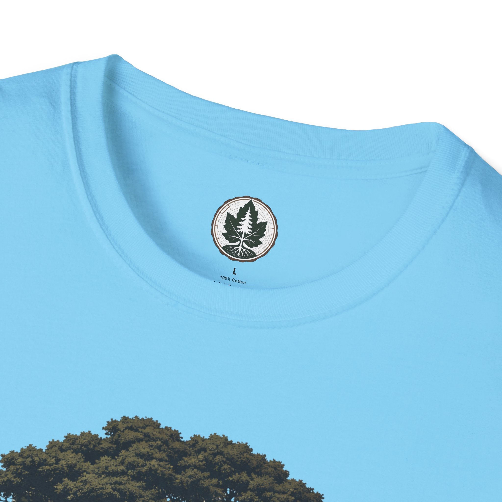 Looking up at Giant Tree Version Four T‑Shirt